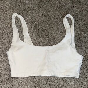 Aritzia White Bra Tank Top